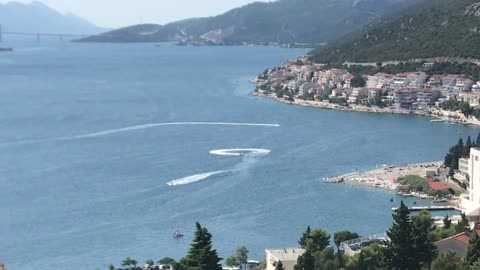 Jet Ski fun in Neum, Bosnia and Herzegovina