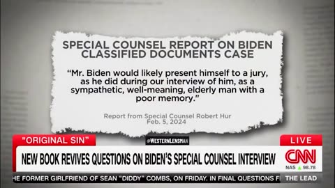 Tapper, after hawking his book live runs a clip of Trump saying Dems hid Biden’s cognitive issues.
