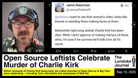 Lunduke Live - Leftists, Hacks, & Leaks