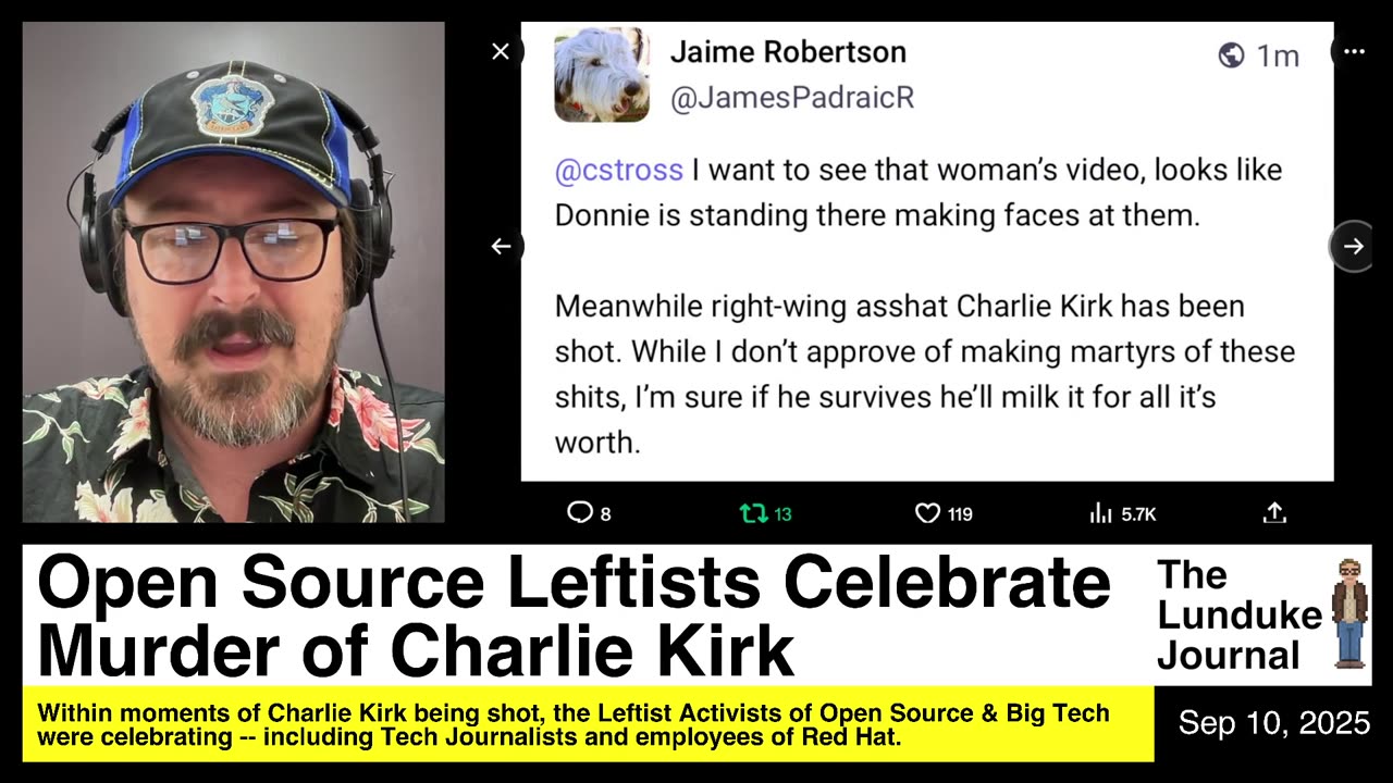 Lunduke Live - Leftists, Hacks, & Leaks