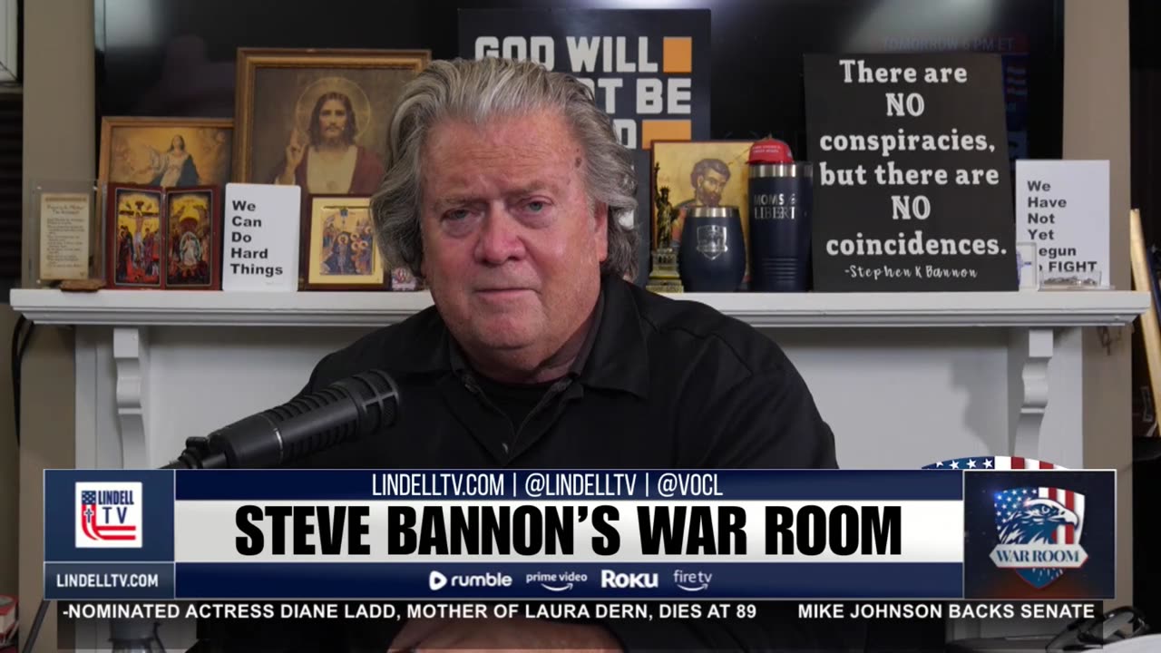 LIVE: STEVE BANNON'S WAR ROOM MONDAY PM