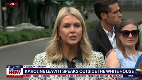 WATCH: White House Press Secretary Karoline Leavitt speaks to reporters! - 7.21.25