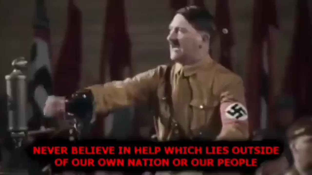 Adolf Hitler Motivational Speech In Colour