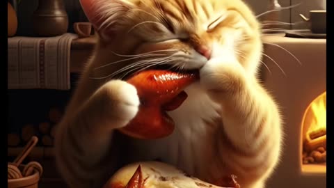 The Chef Cat and the Ultimate Roast Chicken Feast!