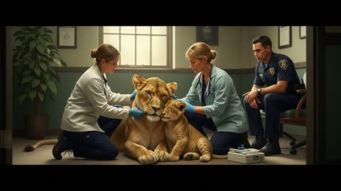 Lion Cubs Amazing Rescue! Police Station Hero