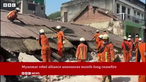Myanmar military fires at Chinese Red Cross convoy carrying earthquake relief supplies