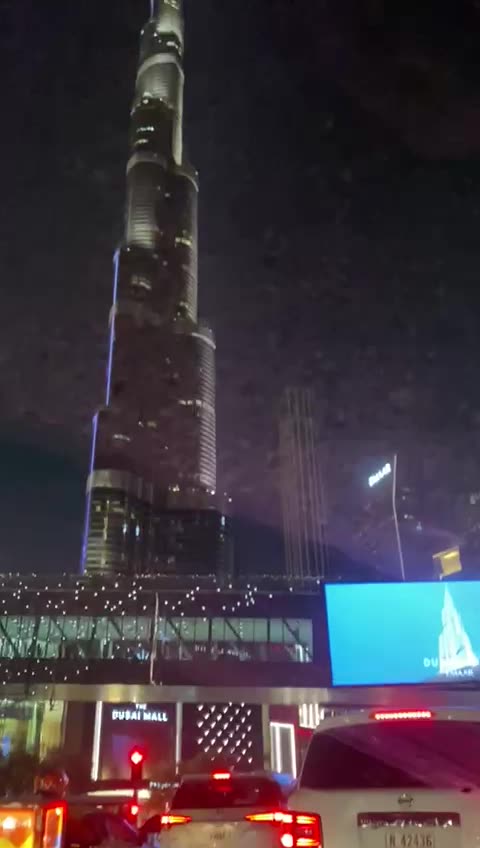 Burj Khalifa Night Click 🌙