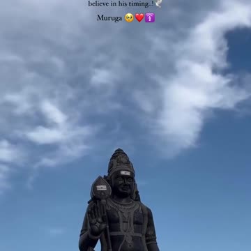 Don't loss hope from him.. murugaa