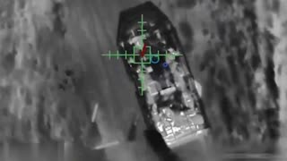 Ukrainian Bomber Drone Scores Direct Hit on APC Moving Ammunition