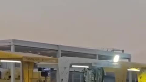 The Houthi kamikaze drone hit a hotel entry