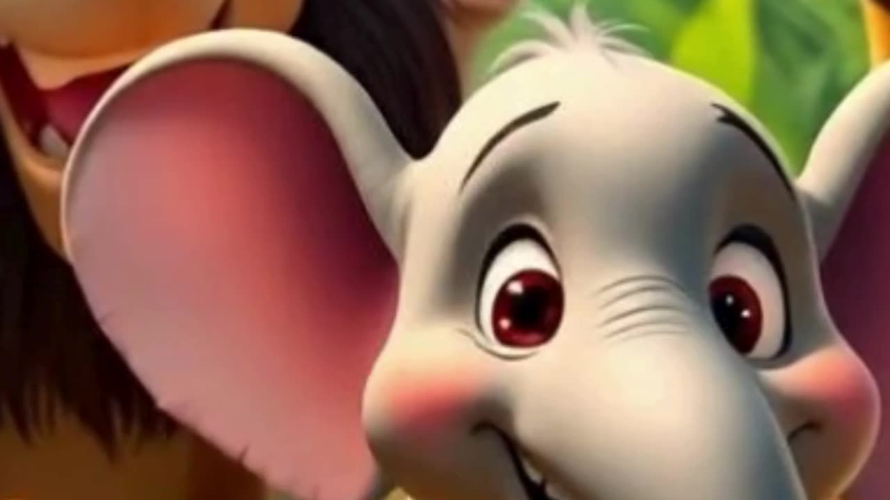 Rain Rain Go Away 🌧️🐘 | Jungle Animals & Weather Fun Song for Kids
