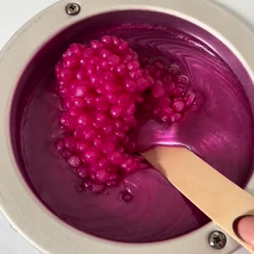 Melting Sexy Smooth Tickled Pink Hard Wax | Watch This Stunning Pink Wax in Action! @juuiicy_jaxs 💖