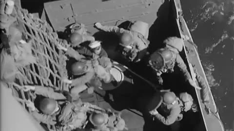 CONVOY EN ROUTE TO ... - CONVOY EN ROUTE TO FRANCE; ADMIRAL HAROLD R. STARK ON INSPEC - 111-adc-1963