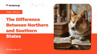 The Difference Between Northern and Southern States - Research Paper Example