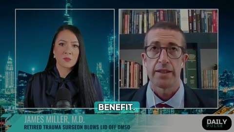 Dr. James Miller reaffirms DMSO’s incredible abilities