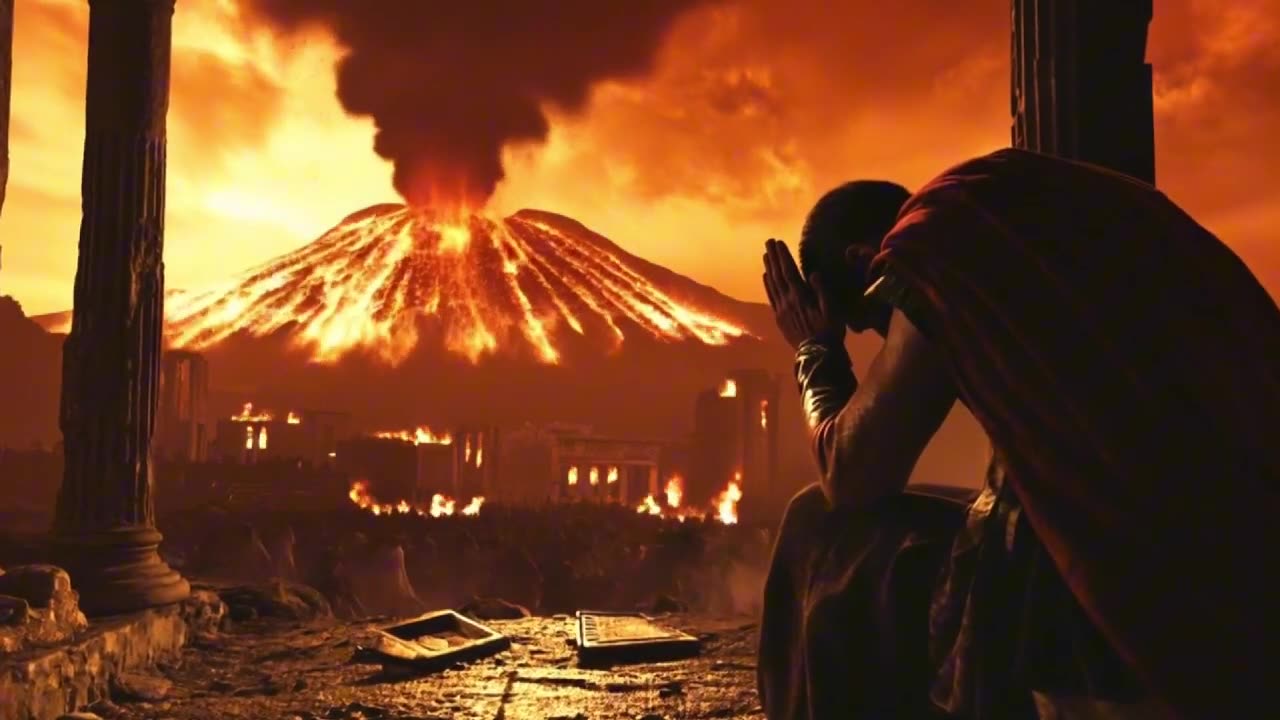 Last Day of Pompeii - An AI History Short(720P_HD)