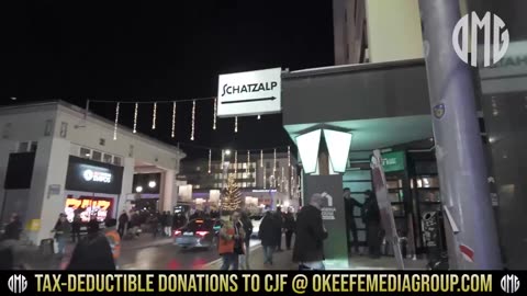 OKEEFE DISGUISED IN DAVOS WORLD ECONOMIC FORUM!