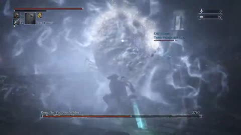 Bloodborne Rom The Vacuous Spider Boss Fight