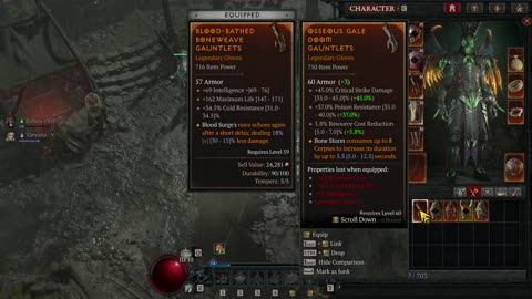 Diablo IV Season 8 Necromancer 60 Paragon Drive