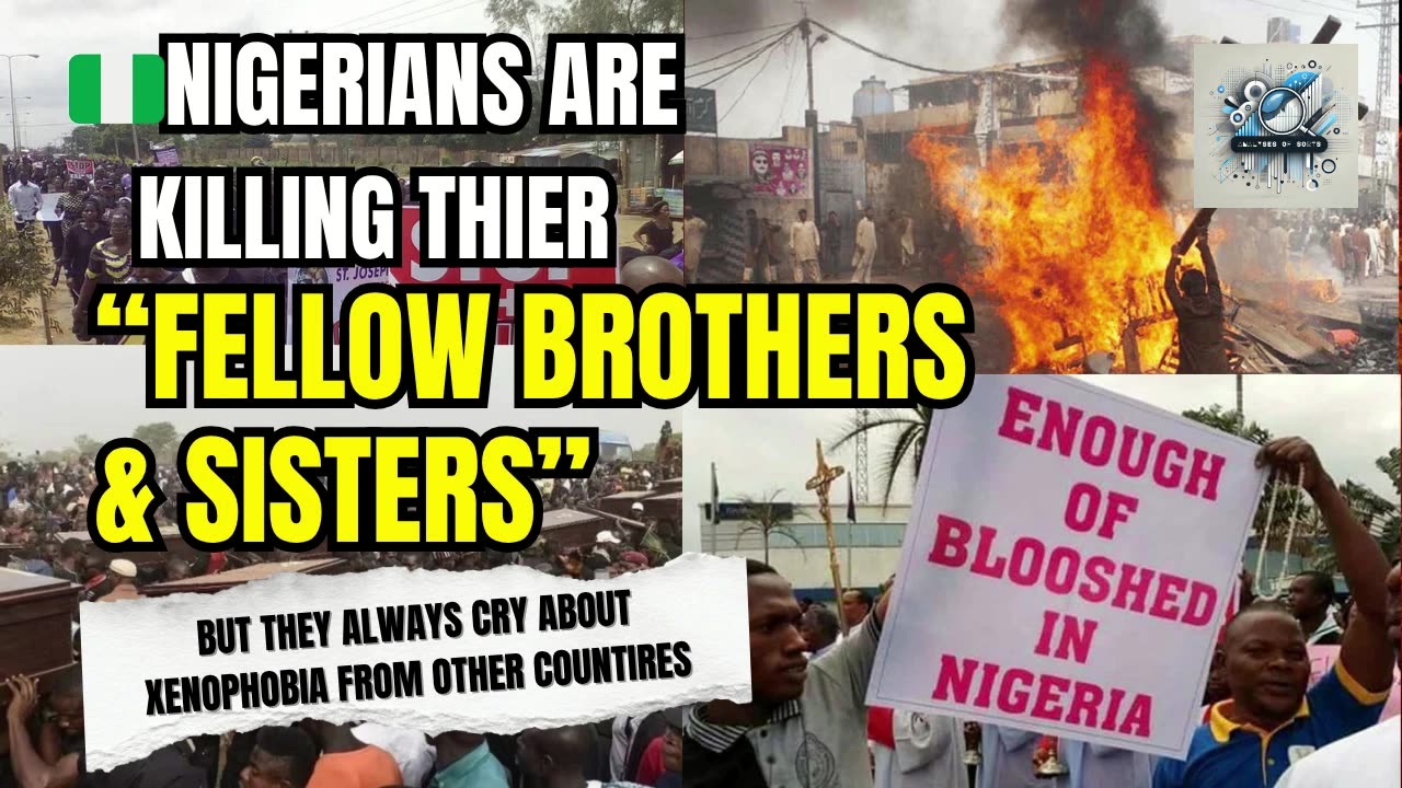 🇳🇬Nigerians Are Unaliving Each Other Yet They Preach To SAns about Xphobia