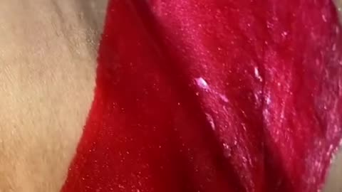 🍒 First Time Using Cherry Desire Wax | Leg & Underarm Waxing by @elaines.touch1