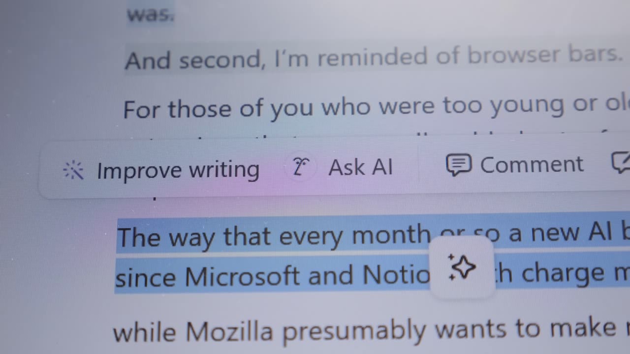 Software is evolving backwards