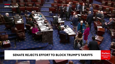 Senate Rejects Effort To Block Trump’s Tariffs