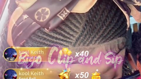 Moet's kicking n blocking all trolls coming in her live this month 7/1/25 #bigoclipandsip