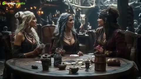 BEAUTIFUL PIRATE WOMEN AND THEIR ADVENTURES IN THE SOUND OF METAL. CREATED BY AI