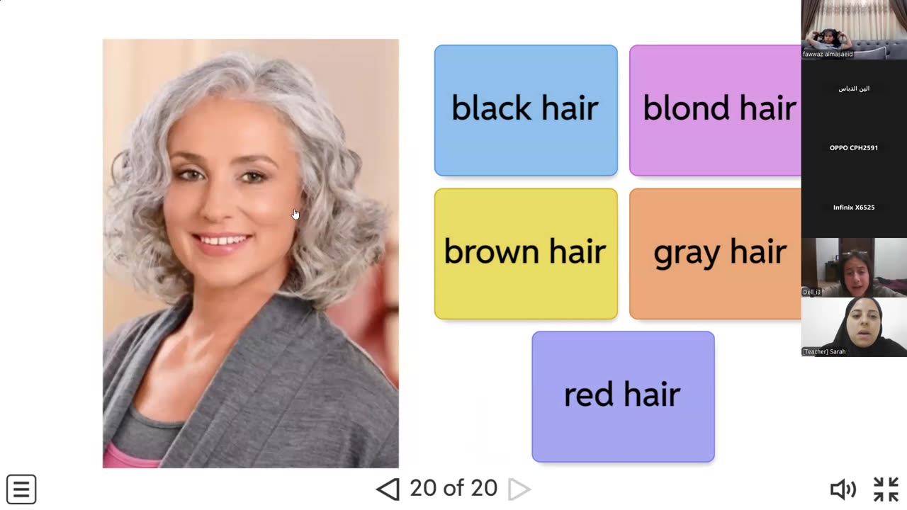 describing people