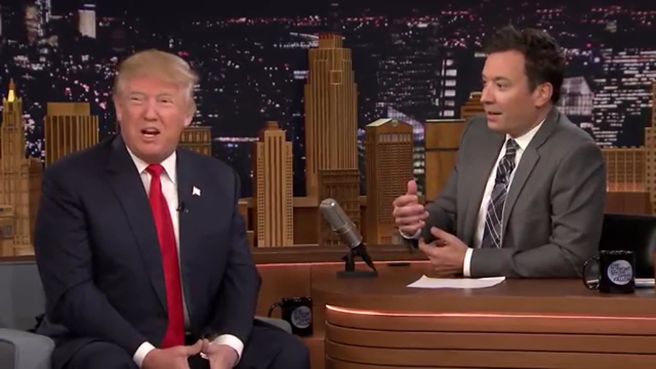 Mock Job Interview for President with Donald Trump