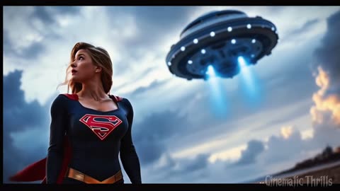 Supergirl Trapped in Alien Experiment