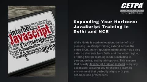 Master the Web: Your Guide to JavaScript Training in Noida