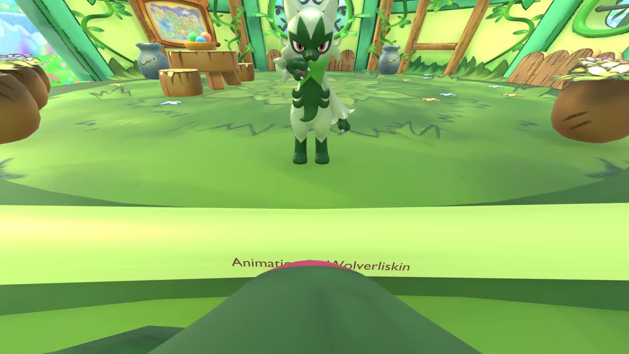 Florgato First Person Mirror POV Post Transformation Pokemon Mystery Dungeon Animation