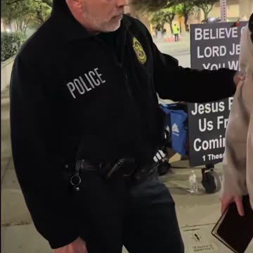 Dallas Police Officers Arrested Two Christian Street Preachers While Speaking on Public Property