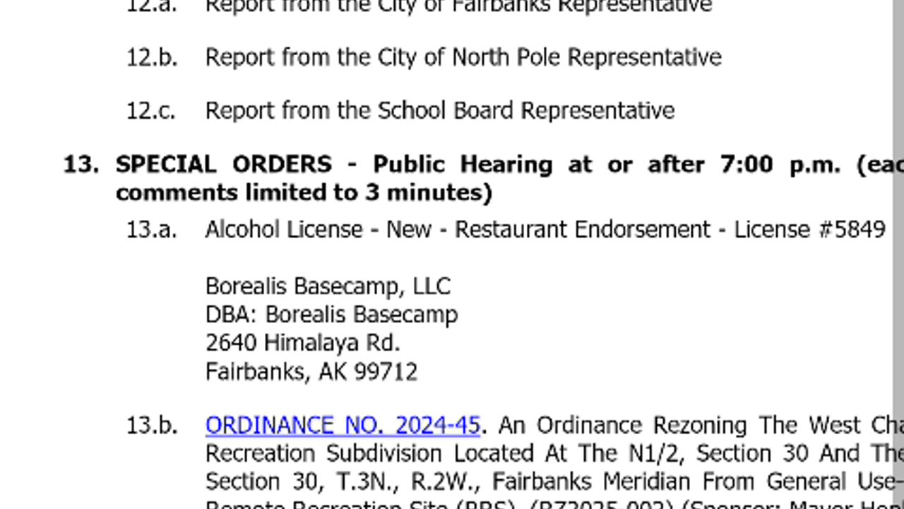 Fairbanks! What's going on? (10/25/2025)
