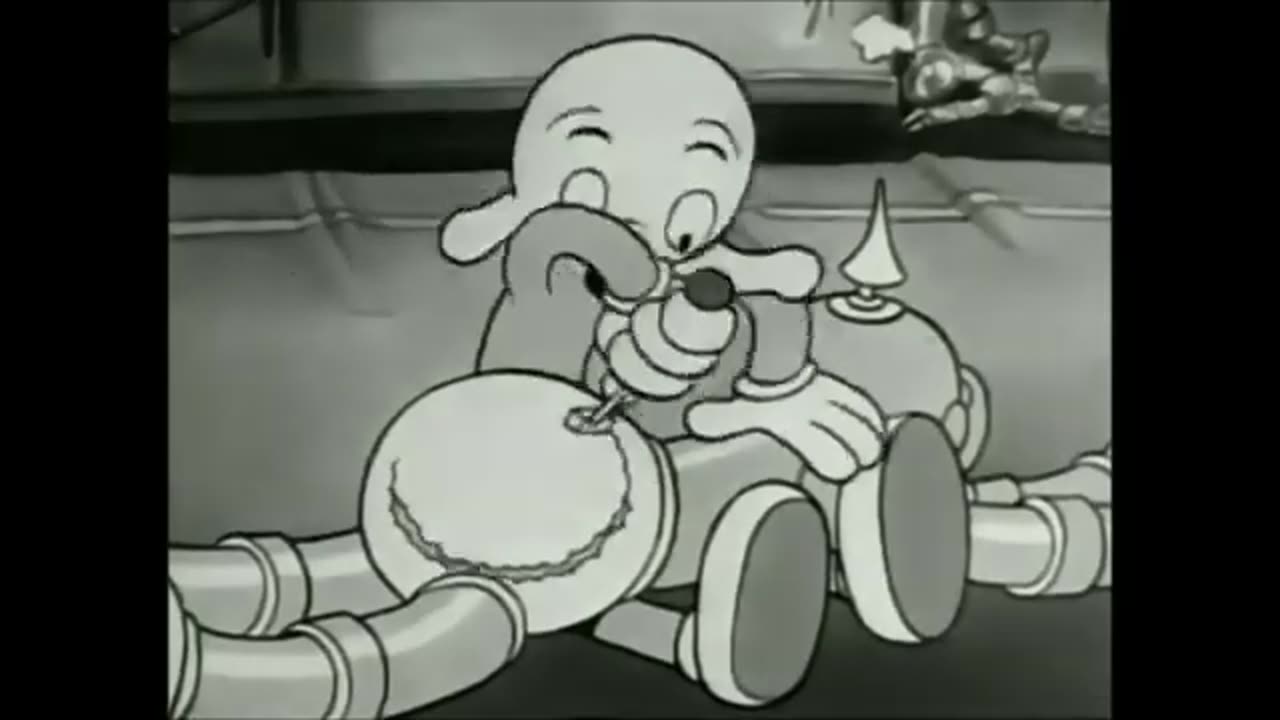 Betty Boop: Mask a raid (spanking scene, extended version)