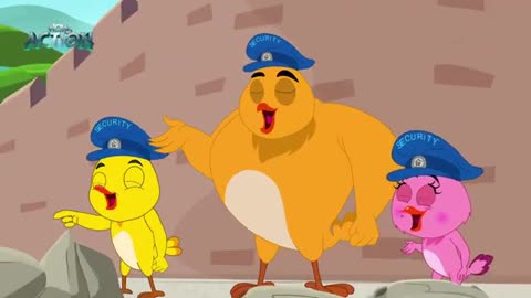 The Great Wall _ Foxie vs Chickens💥🐺_ Eena Meena Deeka S03 _ Ding Dong Bell _ Hindi Kids Cartoon