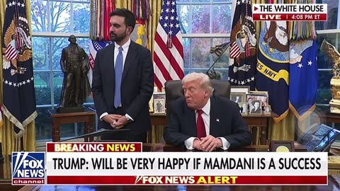 PRESIDENT DONALD TRUMP ON NEW YORK MAYOR-ELECT ZOHRAN MAMDANI