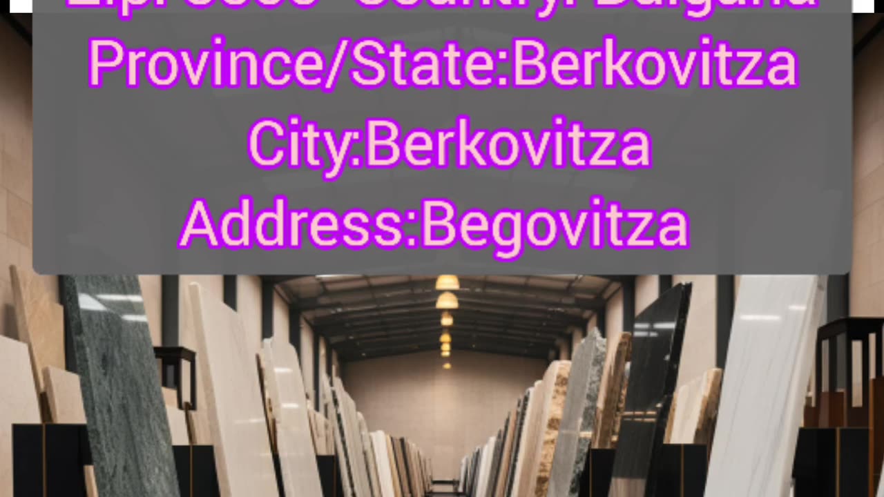database of bulgarian merchant of marble, granite and limestone