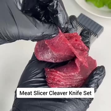 Meat Slicer Cleaver Knife Set