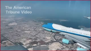 WATCH: Saudi Fighter Jets Give Trump Epic Welcome as He Arrives for State Visit
