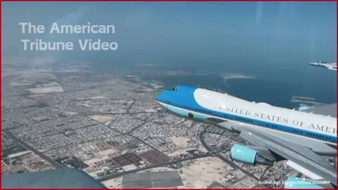 WATCH: Saudi Fighter Jets Give Trump Epic Welcome as He Arrives for State Visit