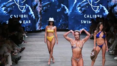 Calibri Swimwear Stuns the crowd during Miami Swim Week