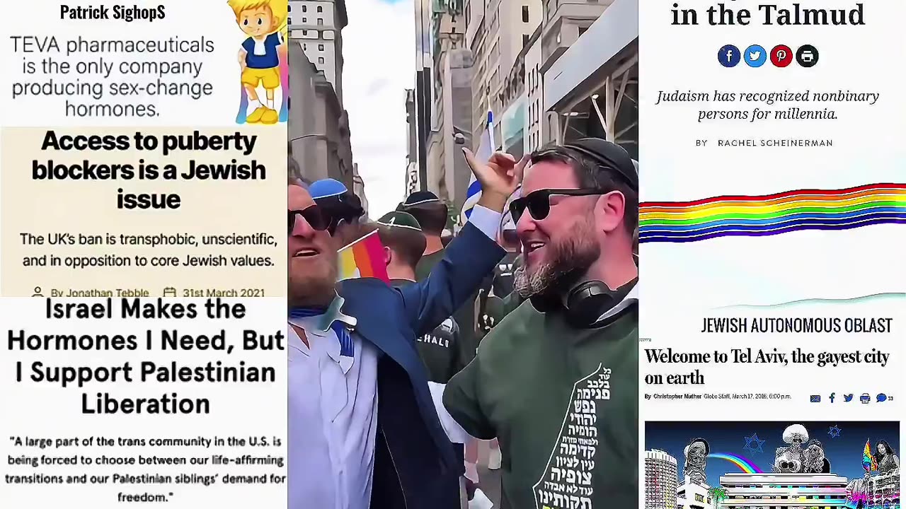 All f@ggotry is jewish