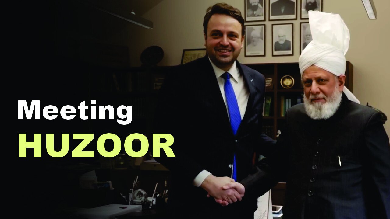 Ernest Imamovic Reflects on His Meeting with Huzoor.