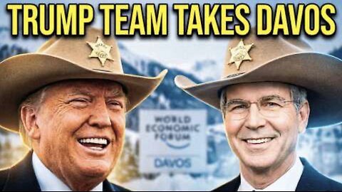 Davos PANIC: Trump Arrives to Dismantle WEF (The End of Globalism)