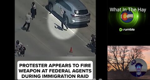 "PROTESTER" SHOOTS AT ICE AGENTS