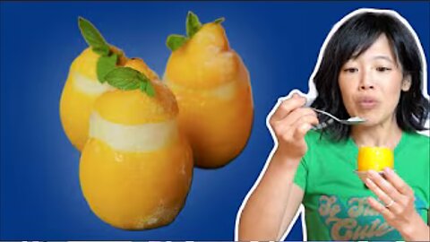 🍋 The BEST 3-Ingredient Lemon Italian Ice! ❄️ Sorbetto di Limone Recipe 🇮🇹