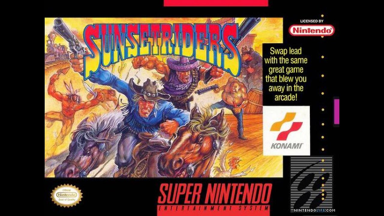 [ARCADE] Sunset Riders - Longplay